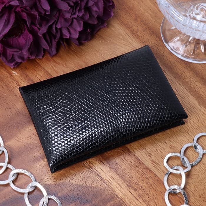 楽天市場】エルメス カルヴィ リザード ノワール HERMES 新品カード