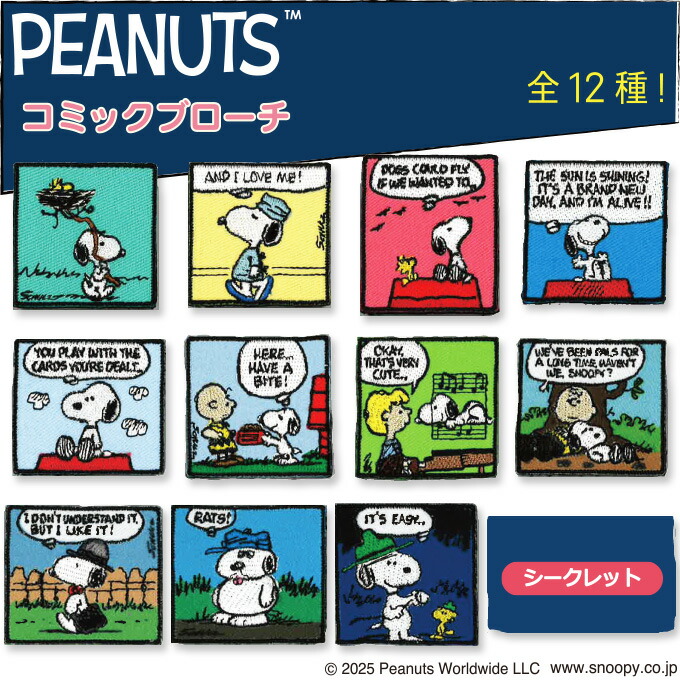 楽天市場】SNOOPY PEANUTS ししゅう ブローチ ピンバッジ スヌーピー