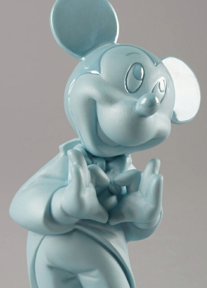 楽天市場】ミッキーマウス Blue LLADRO 【正規品】リヤドロ 新作