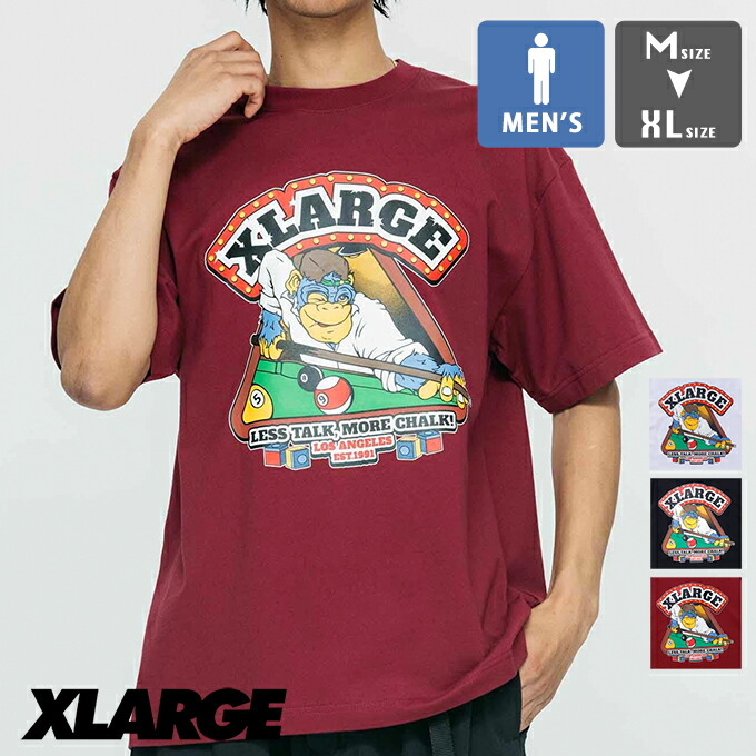 楽天市場】【 XLARGE エクストララージ 】 XL POOL CLUB S/S TEE