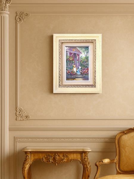 楽天市場】絵画 「クマ達のビューティフルライフ」 油彩画 油絵 原画