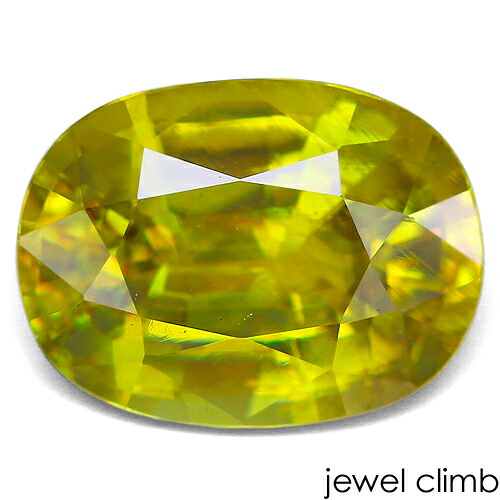 楽天市場】イエロースフェーン 宝石 ルース 3．22CT : 直輸入価格