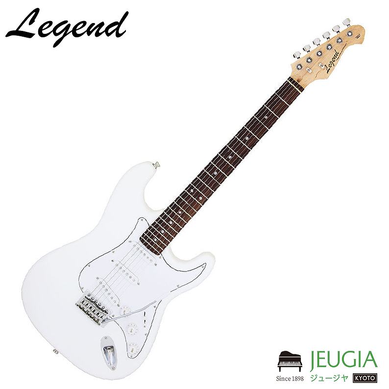 楽天市場】Legend LST-Z WH White SET レジェンド エレキギター ギター