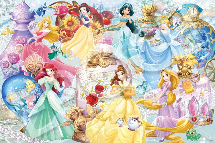 楽天市場】ジグソーパズル 1000ピース Herbarium / Disney Princess