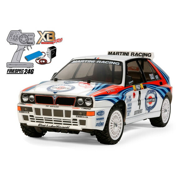 タミヤ 1/10 RCエキスパートビルトシリーズ No.158 XB ランチアデルタ
