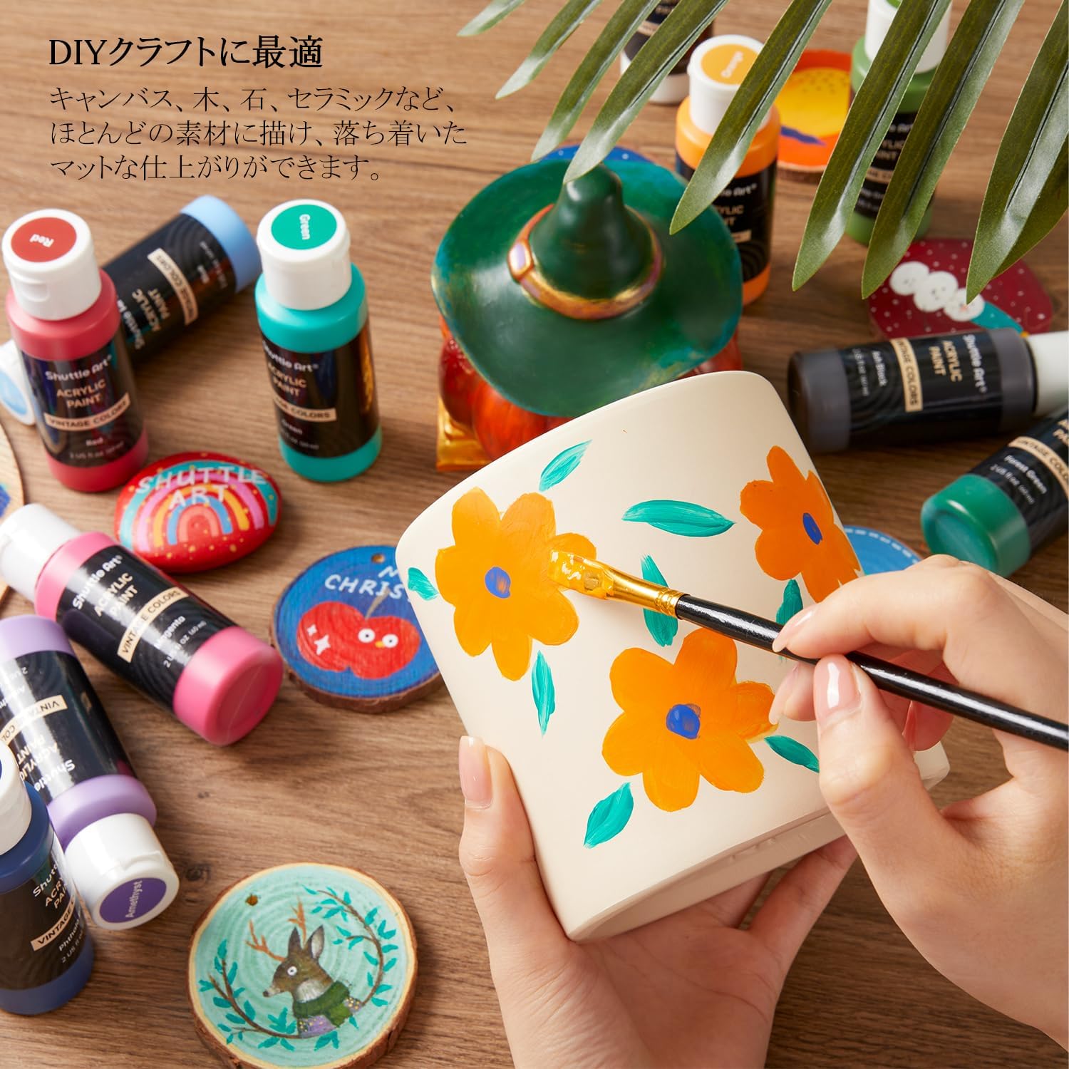 楽天市場】【送料無料】アクリル絵の具 25色セット ヴィンテージカラー