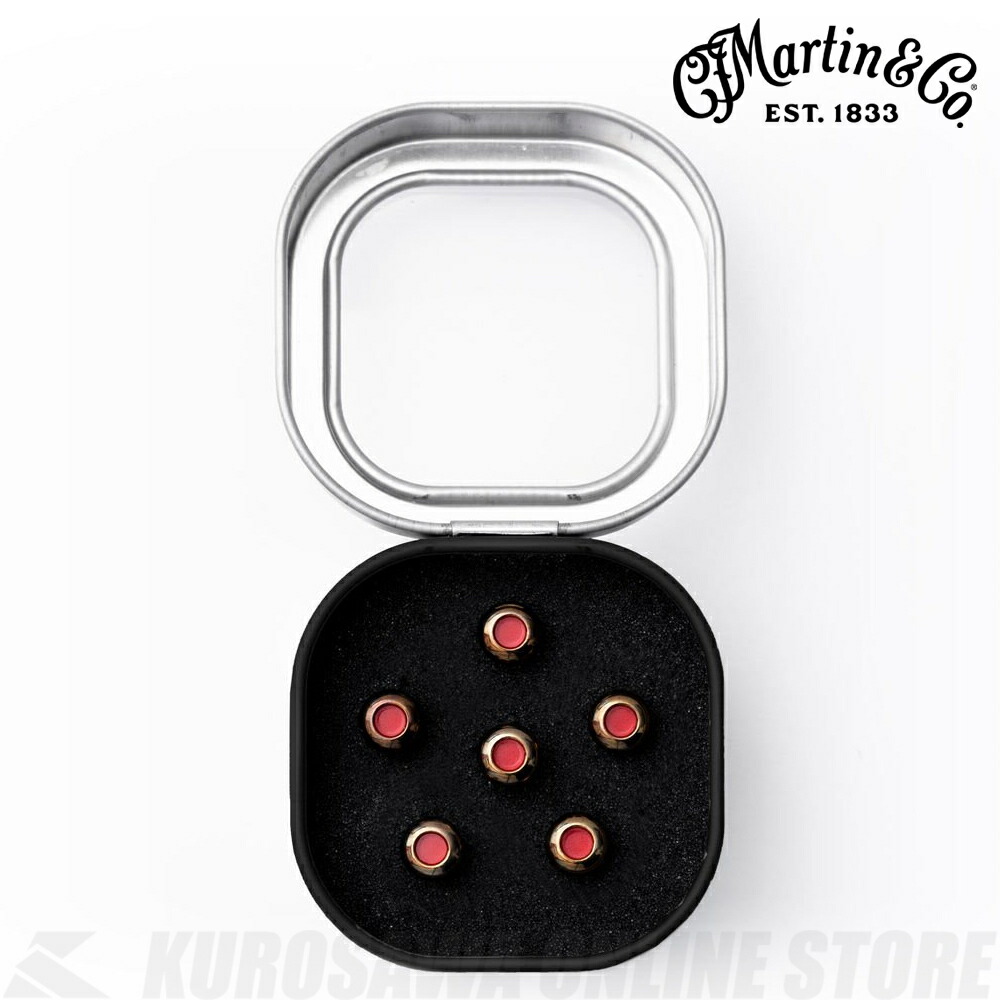 楽天市場】Martin LIQUID METAL PINSET W/RED DOT GOLD[18APP0006