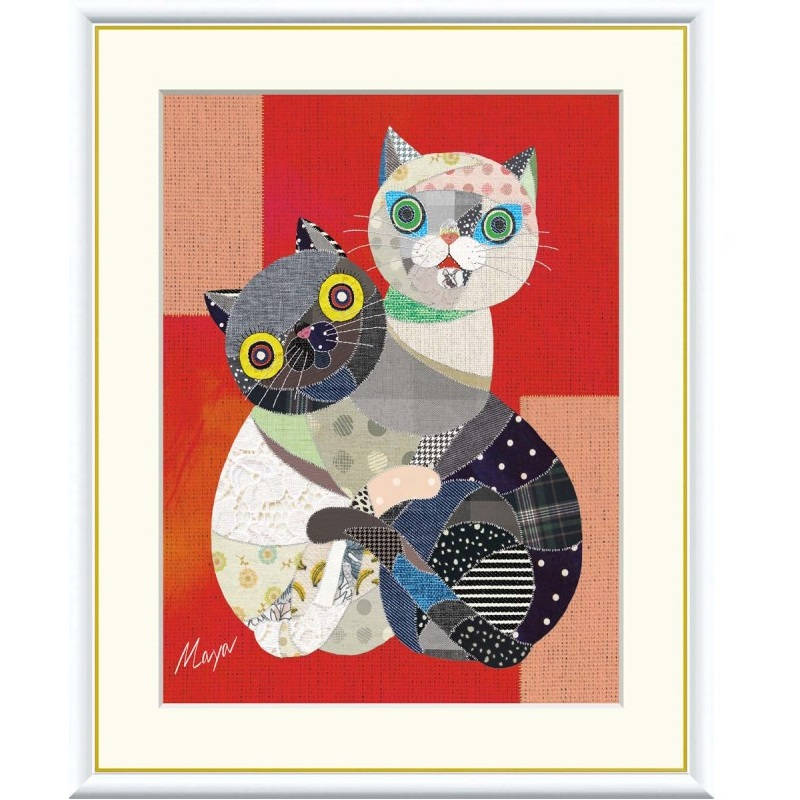 楽天市場】白黒猫（絵画｜アート・美術品・骨董品・民芸品）：ホビーの通販