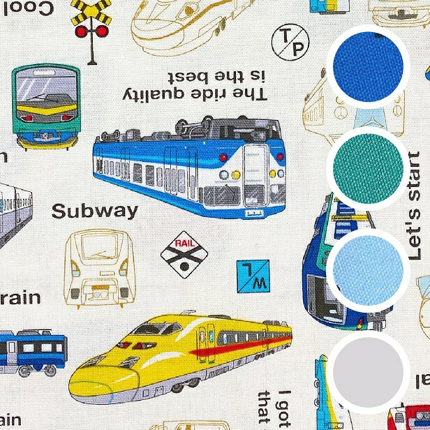 楽天市場】入園準備 生地 電車の通販