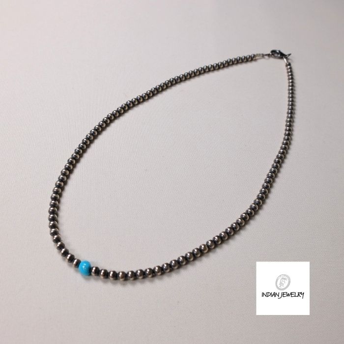 楽天市場】インディアンジュエリー / Navajo Pearl Necklace 4mm