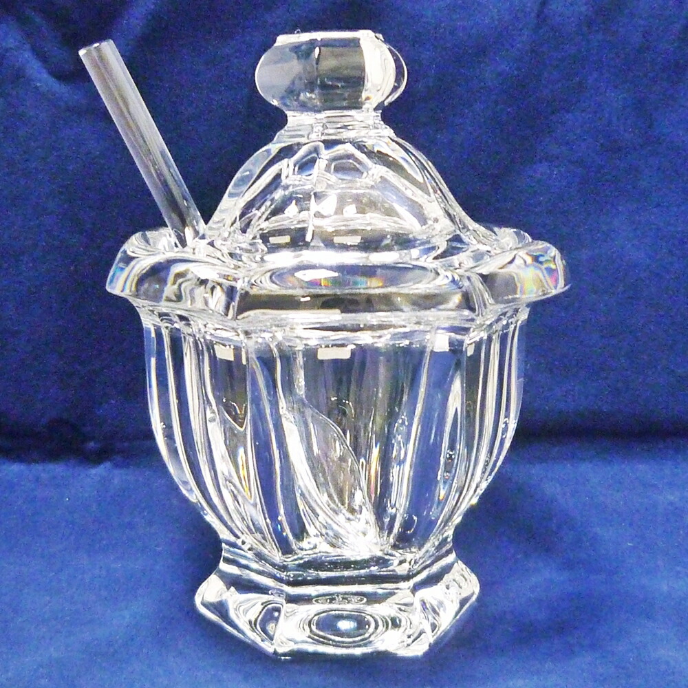 楽天市場】【美品】Baccarat バカラ ミズーリ マスタードポット ジャム