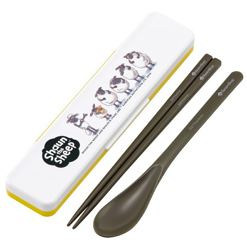 楽天市場】ひつじのショーン 箸スプーンセット 食洗器対応 抗菌
