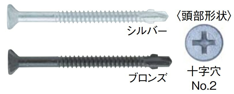 楽天市場】*鉄下地 デッキ用ビス ブロンズ5.0x60(TDR560B) 1箱/100本