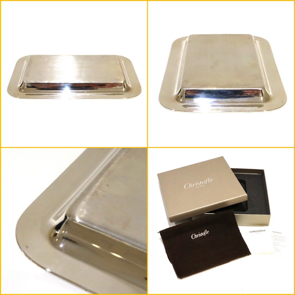 楽天市場】【☆良品☆】Christofle/クリストフル『シルバートレイ