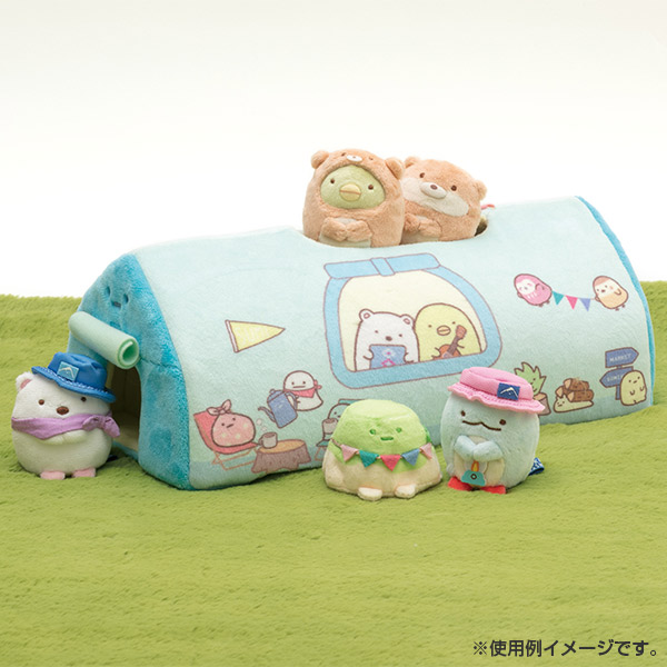 楽天市場】San-X すみっコぐらし「かわうそとすみっコキャンプ/てのり