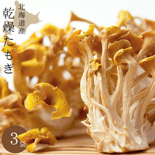 楽天市場】乾燥たもぎ茸 12g×3袋 北海道産きのこ【幻のキノコ 乾燥