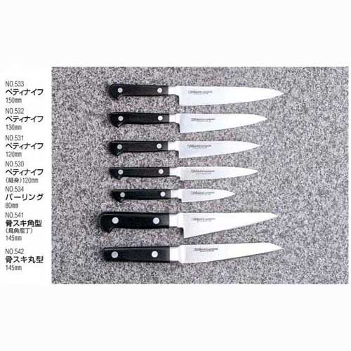 楽天市場】ミソノ 120mm no．531． ペティナイフの通販