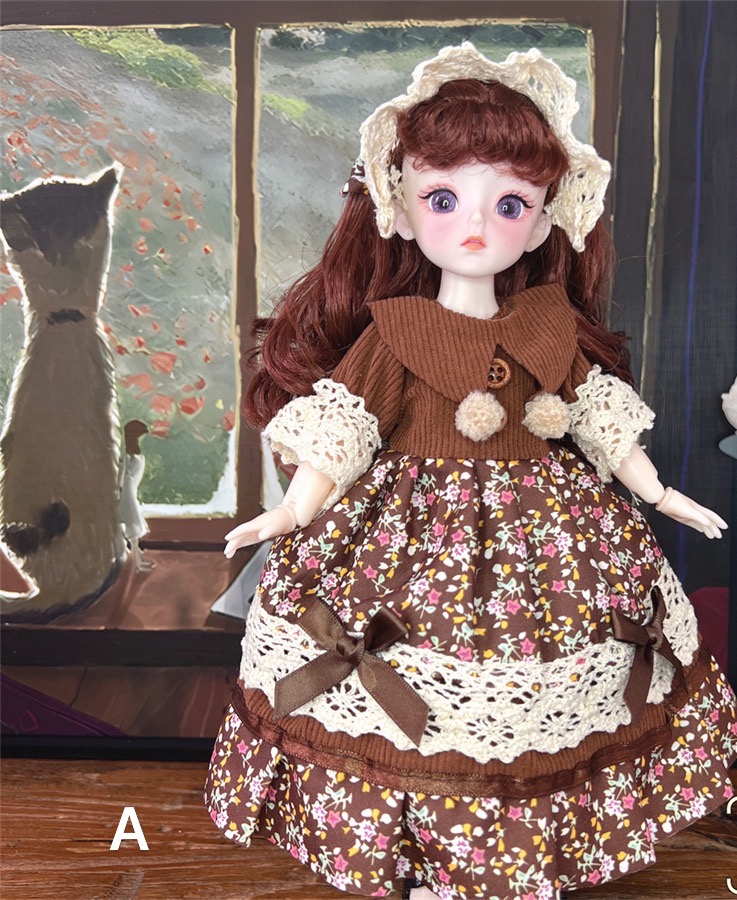 楽天市場】bjd 人形本体30cm 人形服 ドール服 1/6 30cm bjd 人形 服