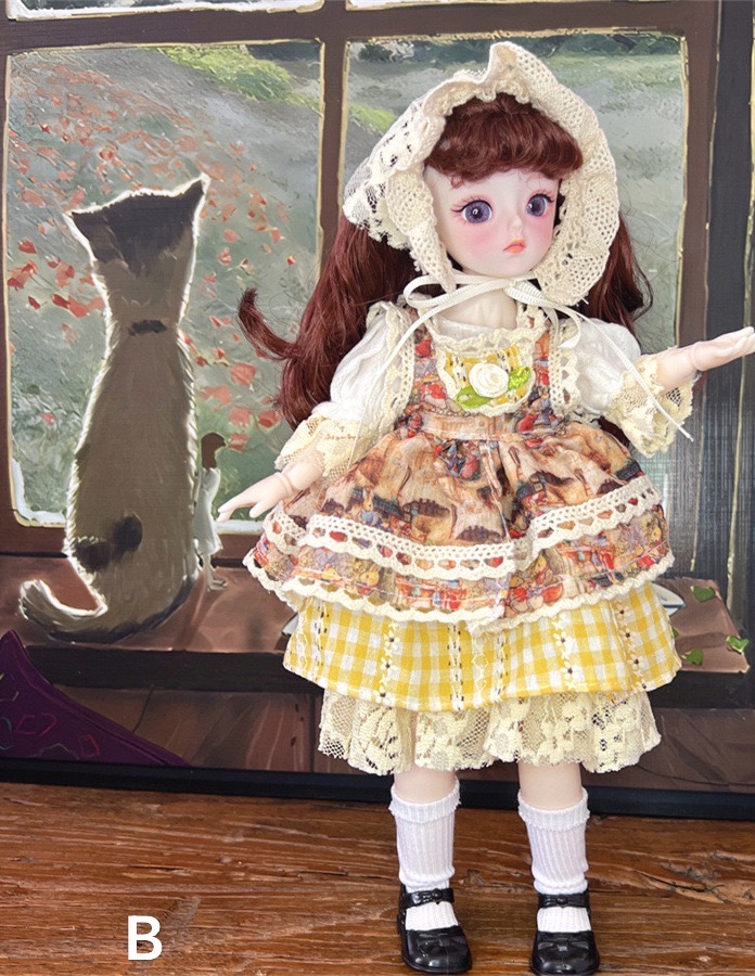 楽天市場】bjd 人形本体30cm 人形服 ドール服 1/6 30cm bjd 人形 服