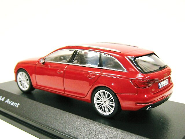楽天市場】AUDI特注 1/43 アウディ A4 アバント (タンゴレッド) 2017