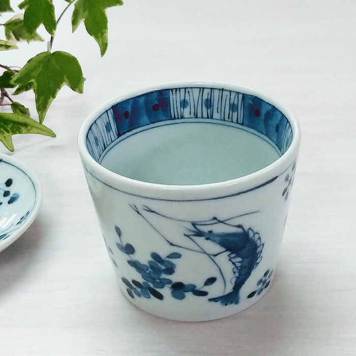 楽天市場】そば用食器 そば猪口 藍凛堂 エビ そばちょこ 蕎麦ちょこ 染