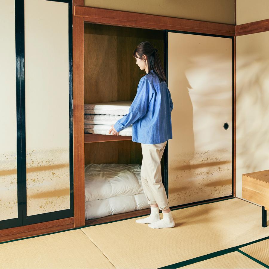 楽天市場】コアラフトン OASIS シングル セミダブル 布団 三つ折り