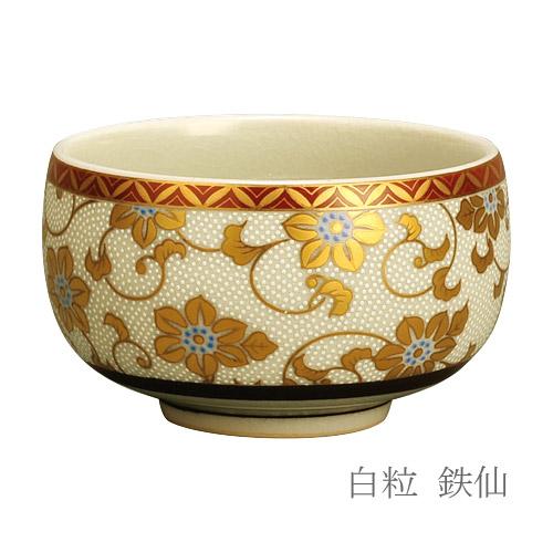 楽天市場】【日本製】穴あき茶托セット 黒(フチ金)九谷焼茶碗付(青粒鉄