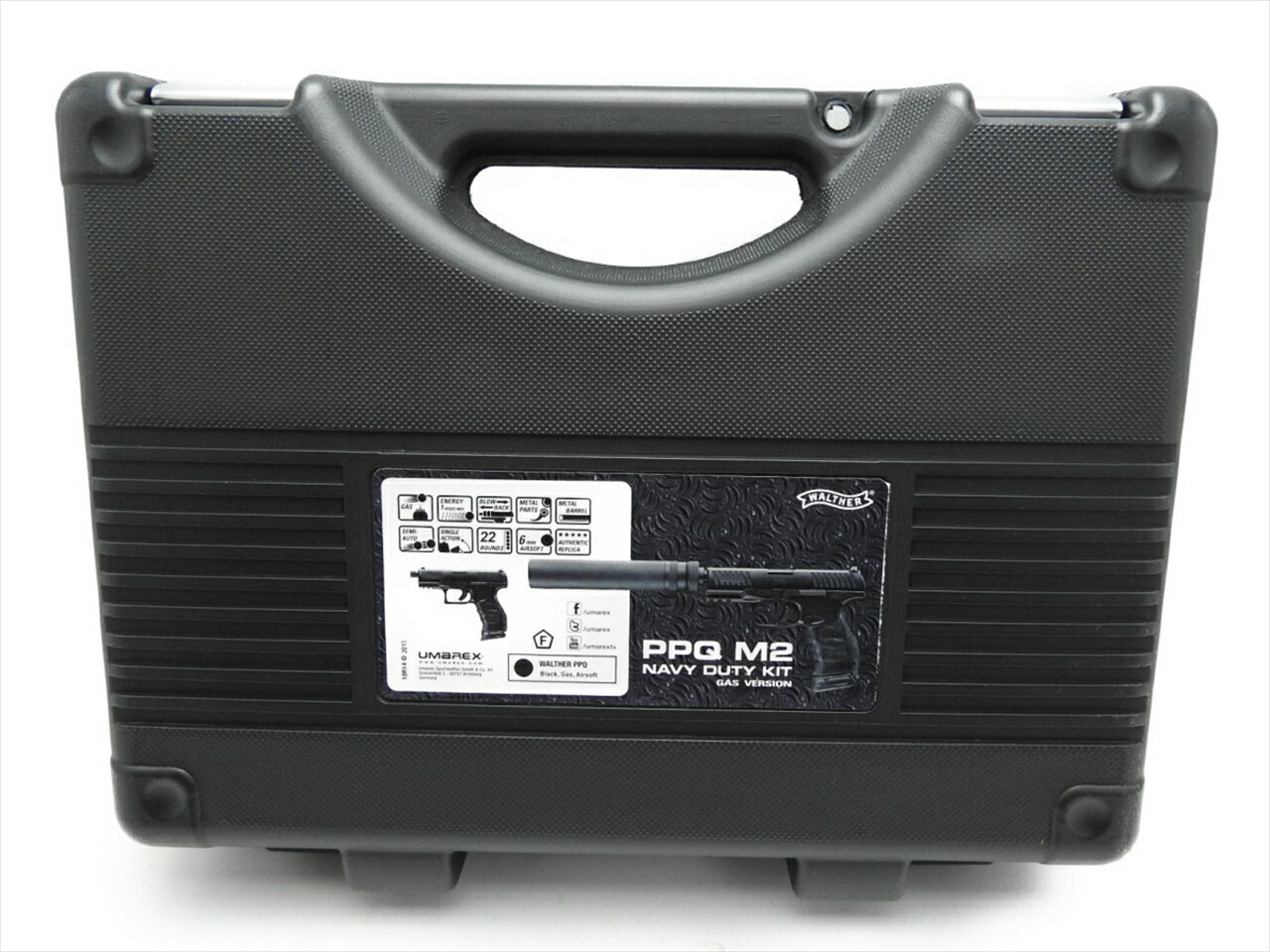 楽天市場】ワルサー PPQ M2 ウマレックス GBB ガスガン ハンドガン