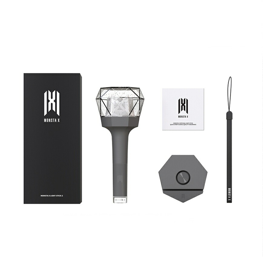 楽天市場】MONSTA X OFFICIAL LIGHT STICK VER.2 公式ペンライト