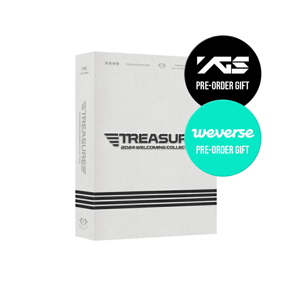 楽天市場】【WEVERSE, YG 特典 選択】TREASURE 2024 WELCOMING