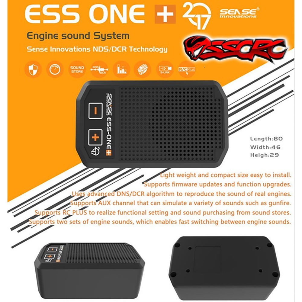 楽天市場】エンジン サウンド システム ESS-ONE＋ RC ラジコン