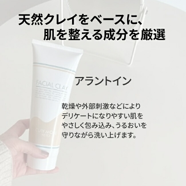 楽天市場】クレイ洗顔 ニキビ、テカリ、ニキビ跡 フェイシャルクレイ