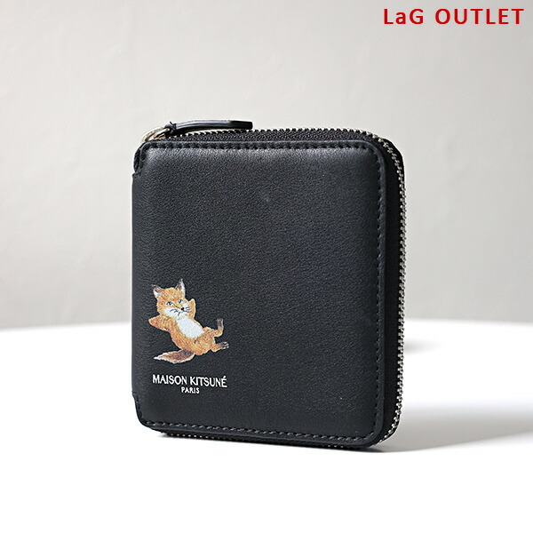 楽天市場】Maison Kitsune メゾンキツネ Chillax Fox Print Bi-Fold