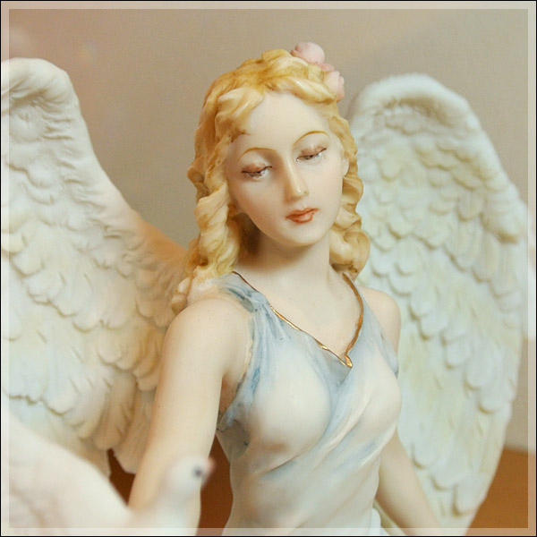 楽天市場】英知の天使 エンジェル 像 天使 エンジェル angel 置き物