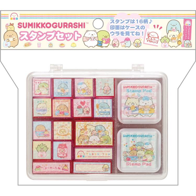 楽天市場】すみっコぐらし スタンプセット M FT72602 わくわくたぴおか