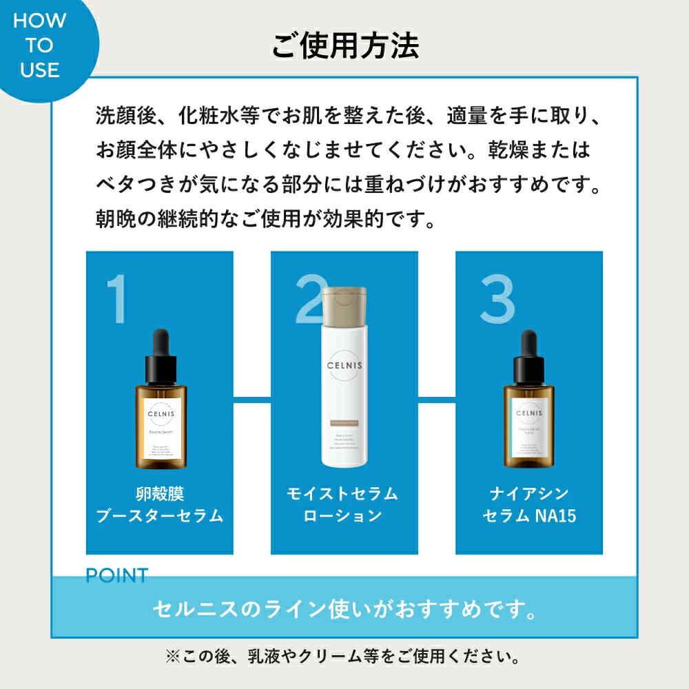 楽天市場】セルニス スキンケアセット [ 導入美容液 化粧水 ナイアシン