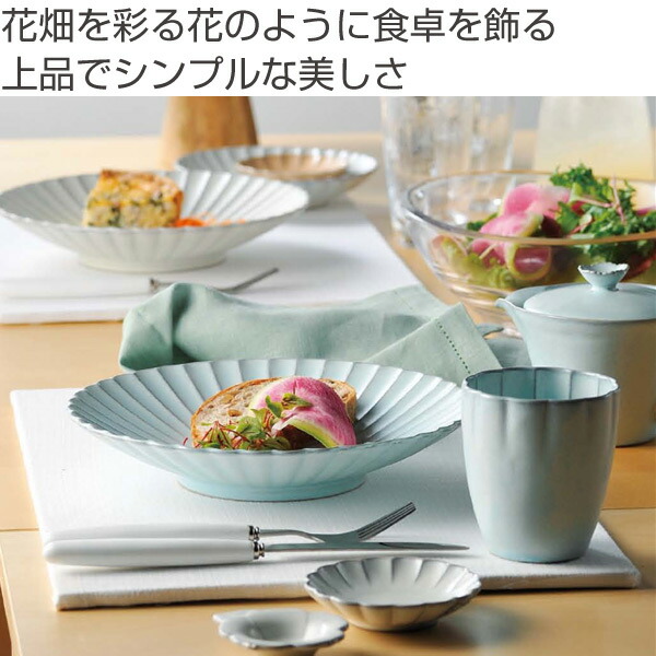楽天市場】プレート 8cm 輪花皿 花皿 花シリーズ 洋食器 陶器 日本製