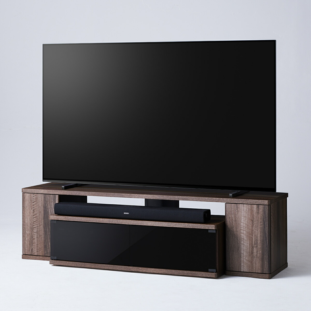 楽天市場】テレビ台 ローボード サウンドバーラック 65V型対応 幅150cm