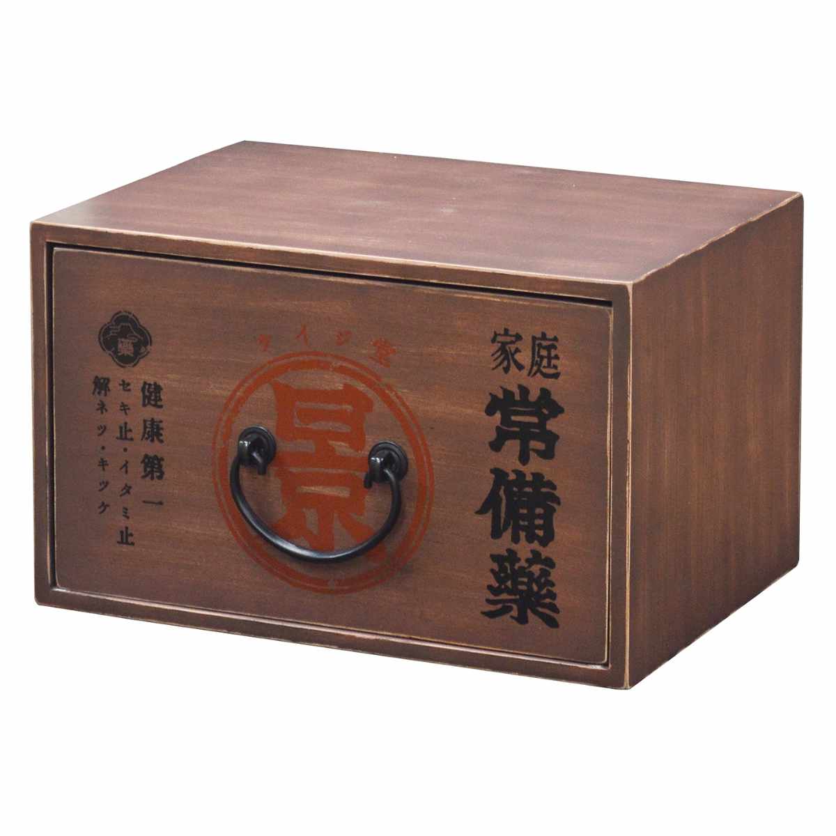 楽天市場】レトロ薬箱 ヤゴウ 木製 （ 薬箱 くすり箱 薬入れ 収納