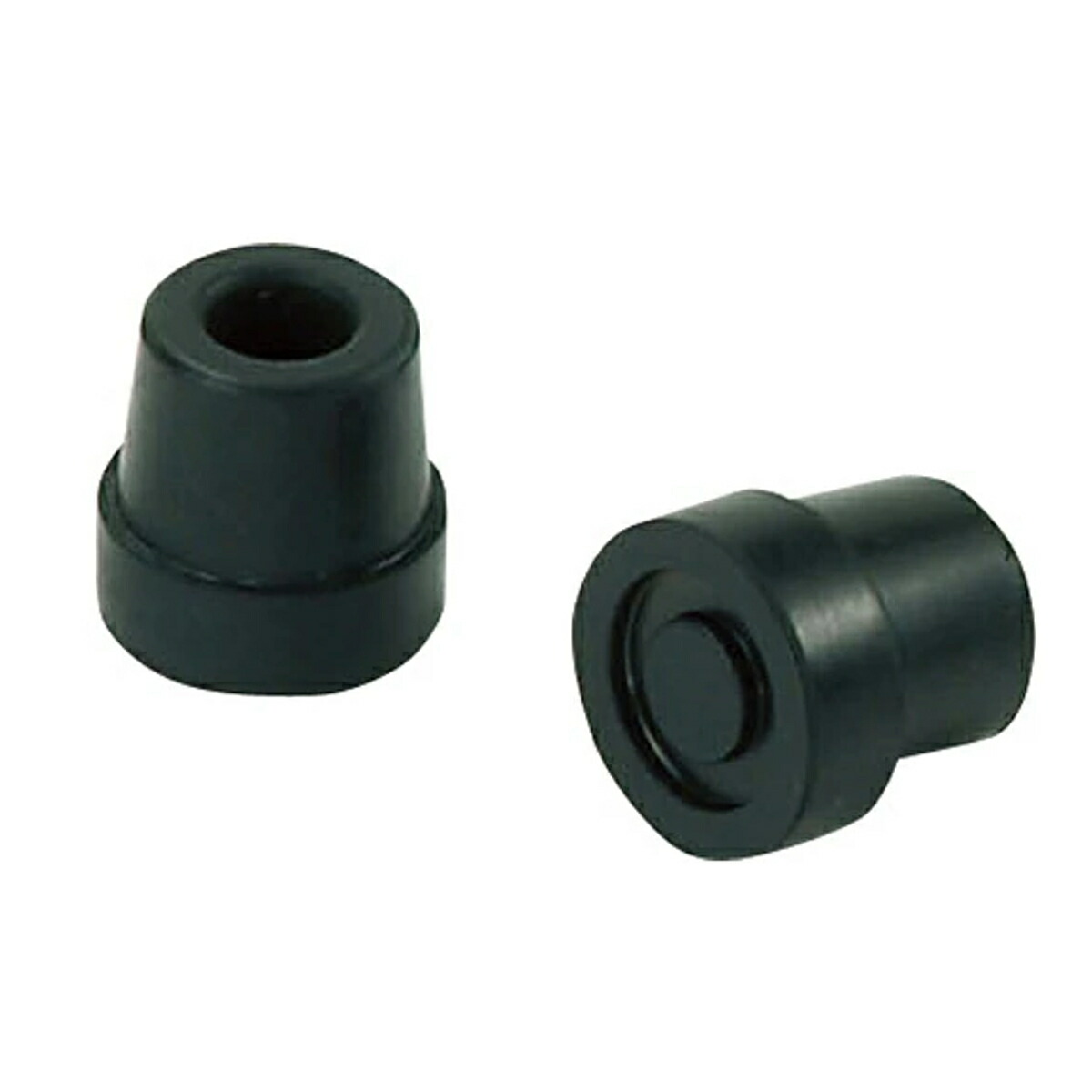 楽天市場】杖先ゴム 13mm 4点支柱杖用 替えゴム 2個入り TG13-BK