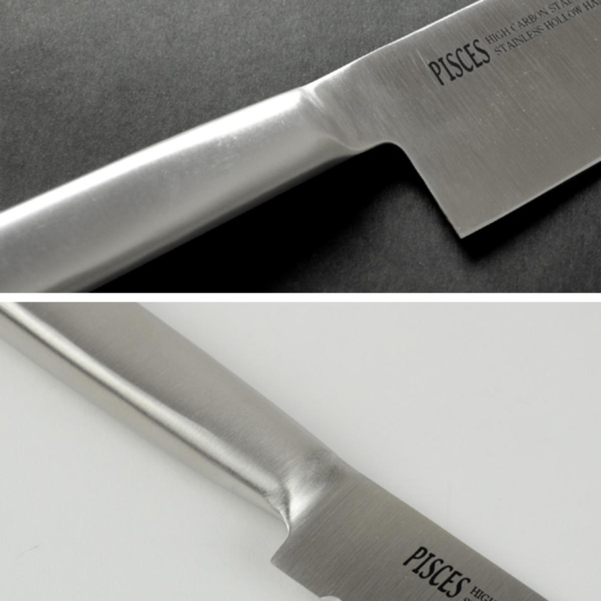 楽天市場】小三徳包丁 13.5cm PISCES オールステンレス 日本製 （ 包丁