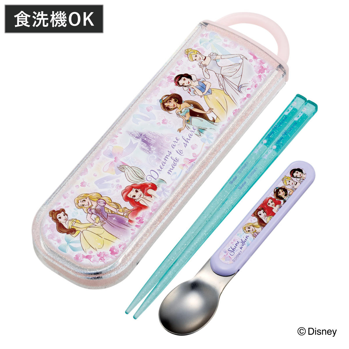 楽天市場】コンビセット 抗菌箸スプーンコンビセット プリンセス25