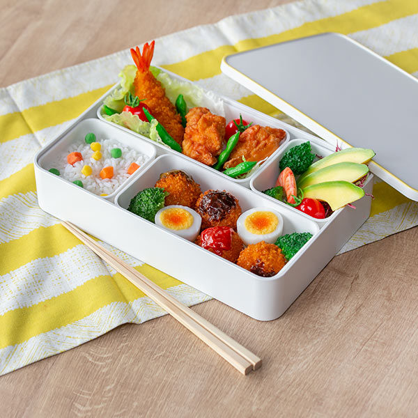 楽天市場】お弁当箱 1段 irodori 松花堂弁当箱 1460ml （ 弁当箱