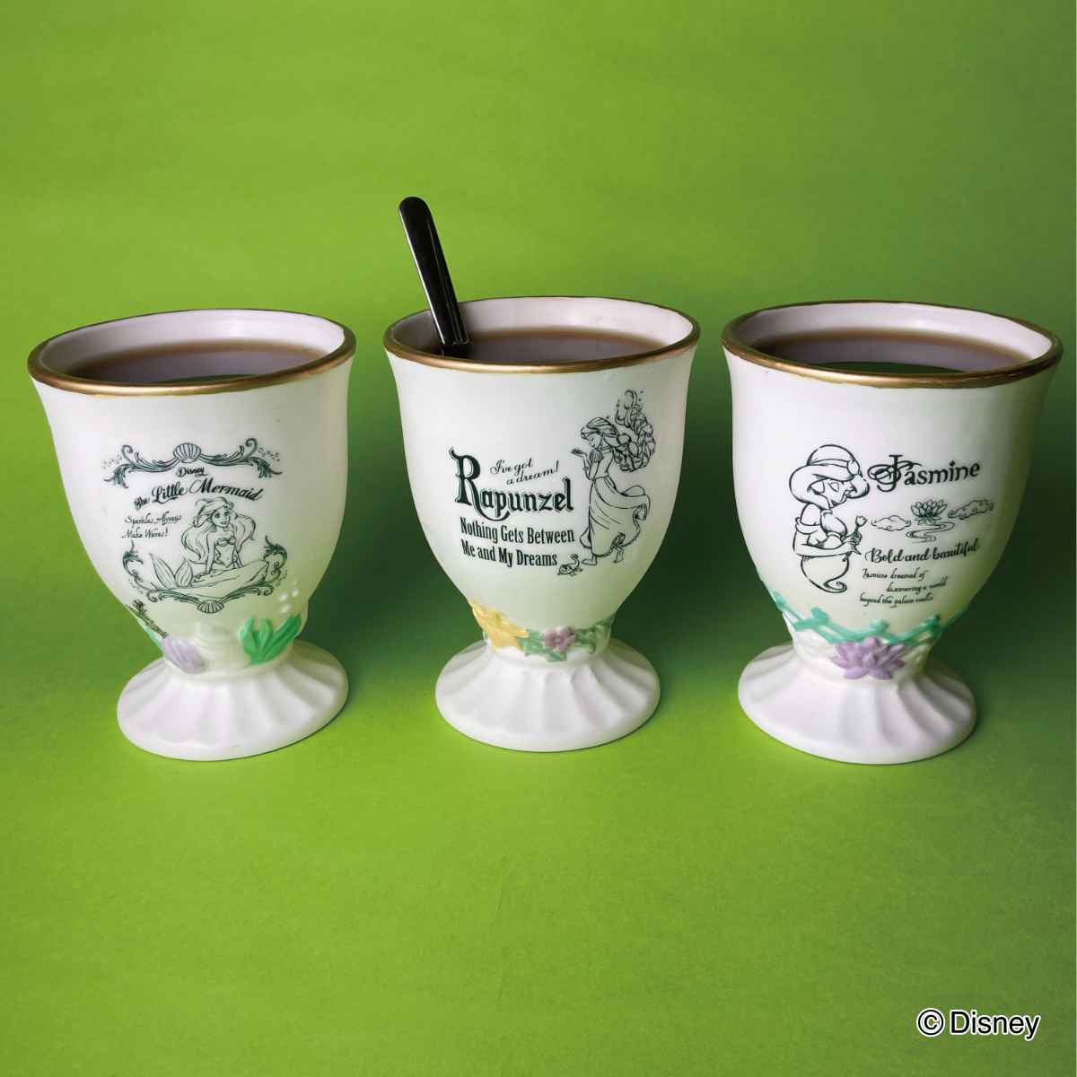 楽天市場】カップ 290ml アリエル ジャスミン ラプンツェル 磁器