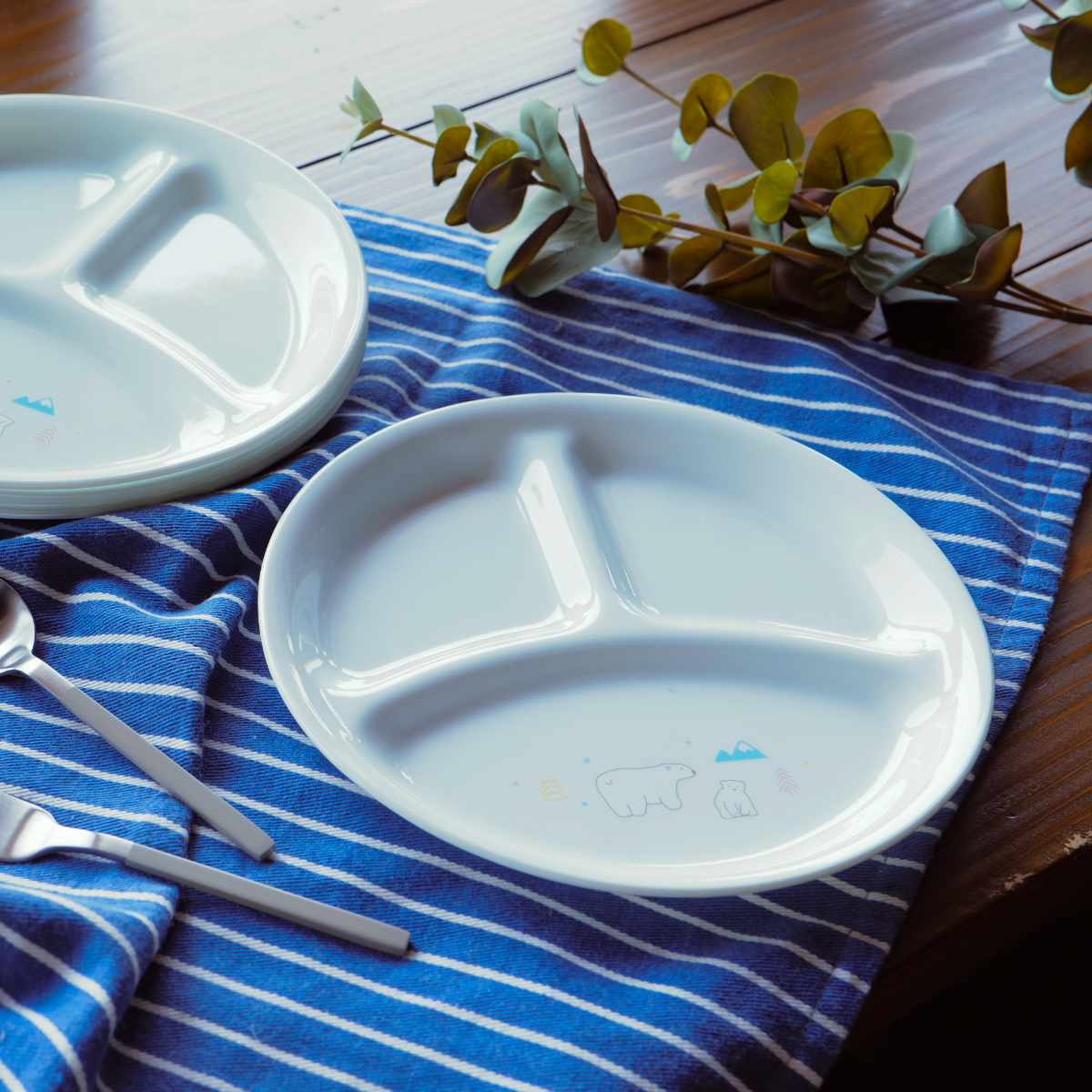 楽天市場】ランチプレート 21.5cm CORELLE コレール シロクマ 強化