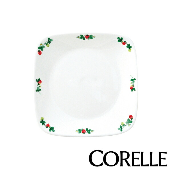 楽天市場】プレート 17cm スクエア コレール CORELLE 皿 食器