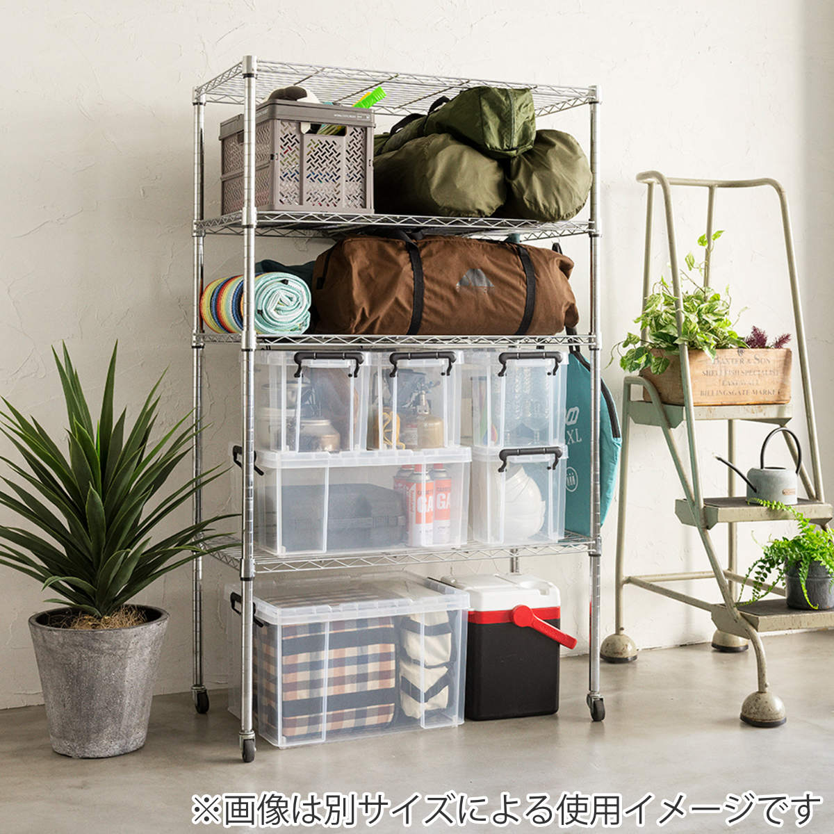 楽天市場】収納ボックス 幅44×奥行66×高さ24.3cm ロックス 660M 押入れ