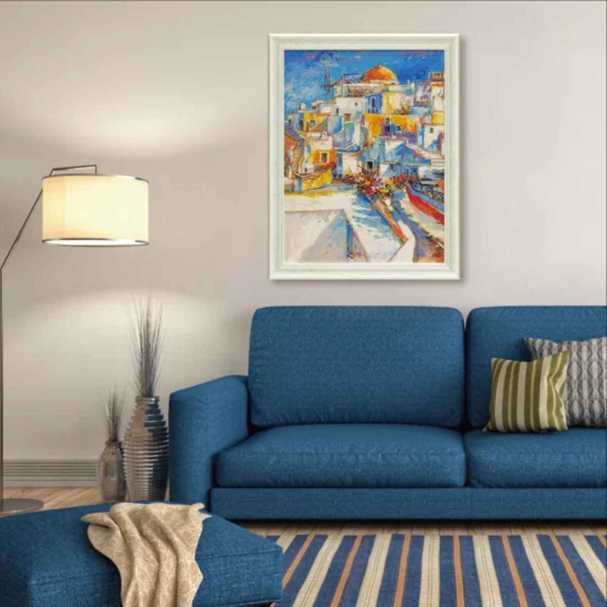 楽天市場】アートパネル ルイージ フローリオ 67.5×53cm （ 絵画 絵