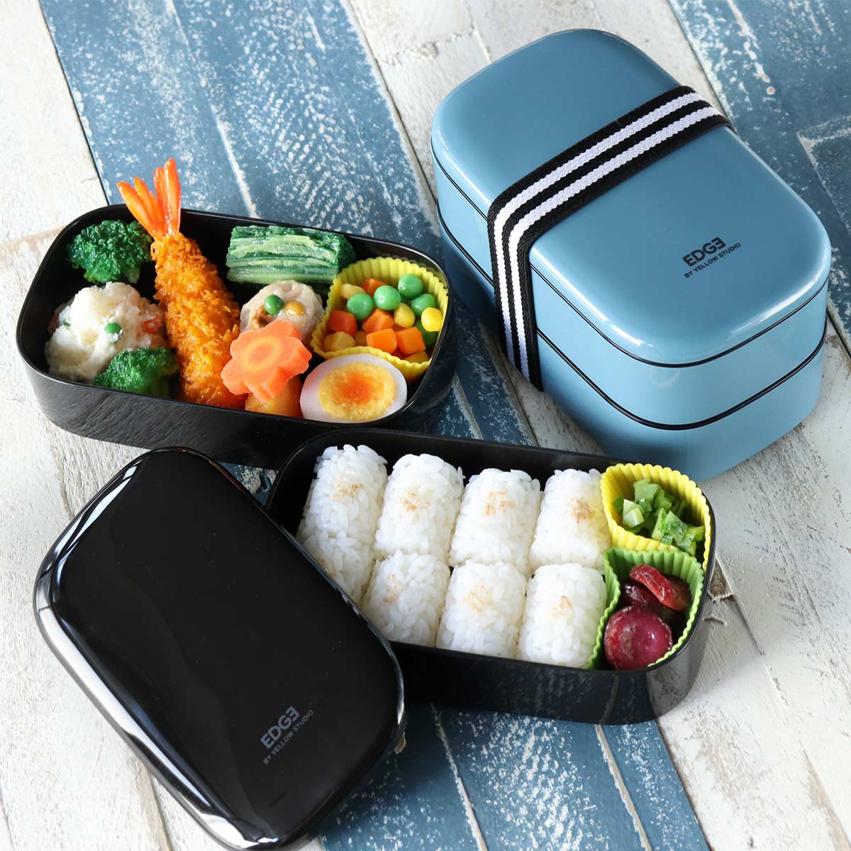 楽天市場】弁当箱 2段 800ml EDGE オーバル （ お弁当箱 ランチ