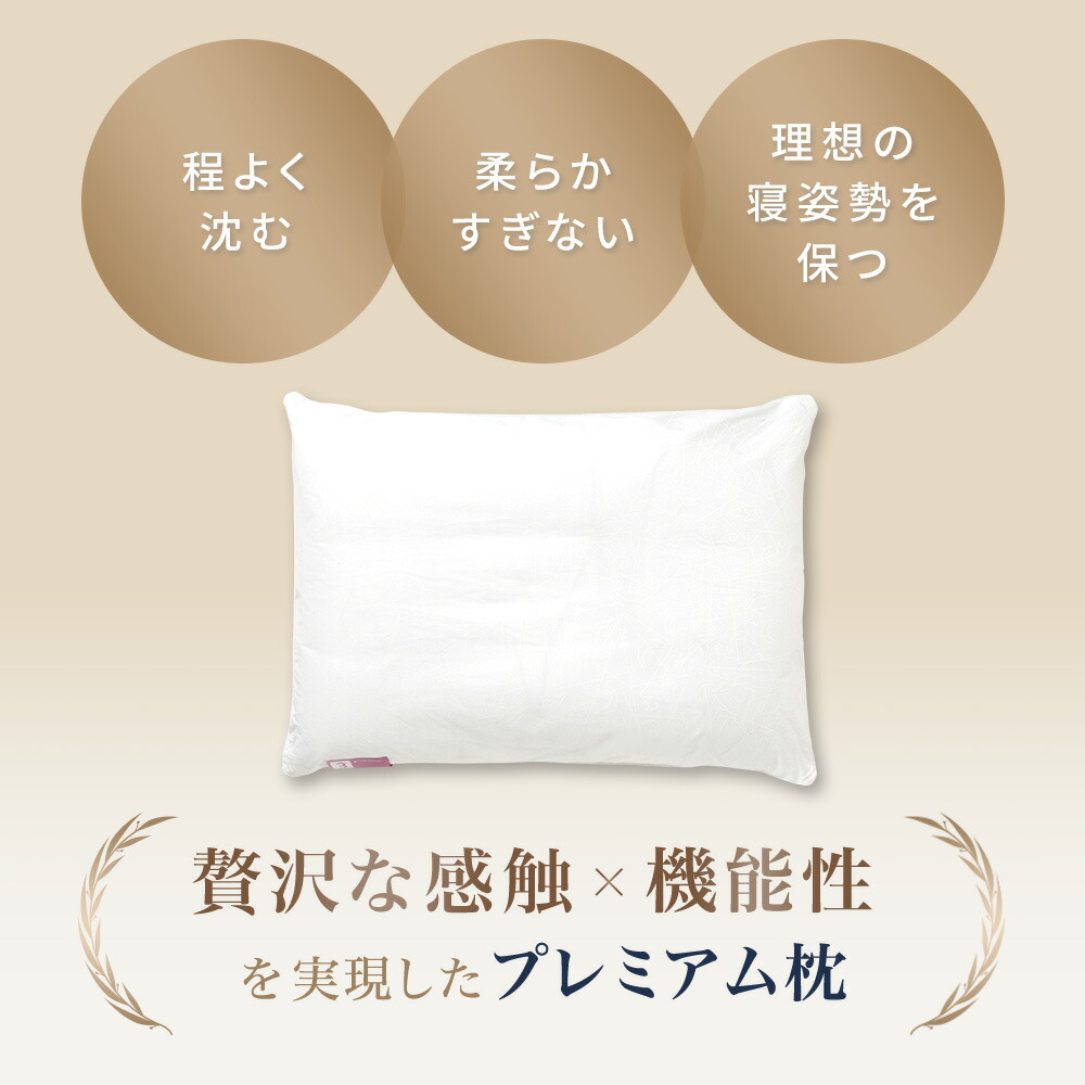 楽天市場】枕 高級 ホテル仕様 上質なふっくら感 プレミアム まくら